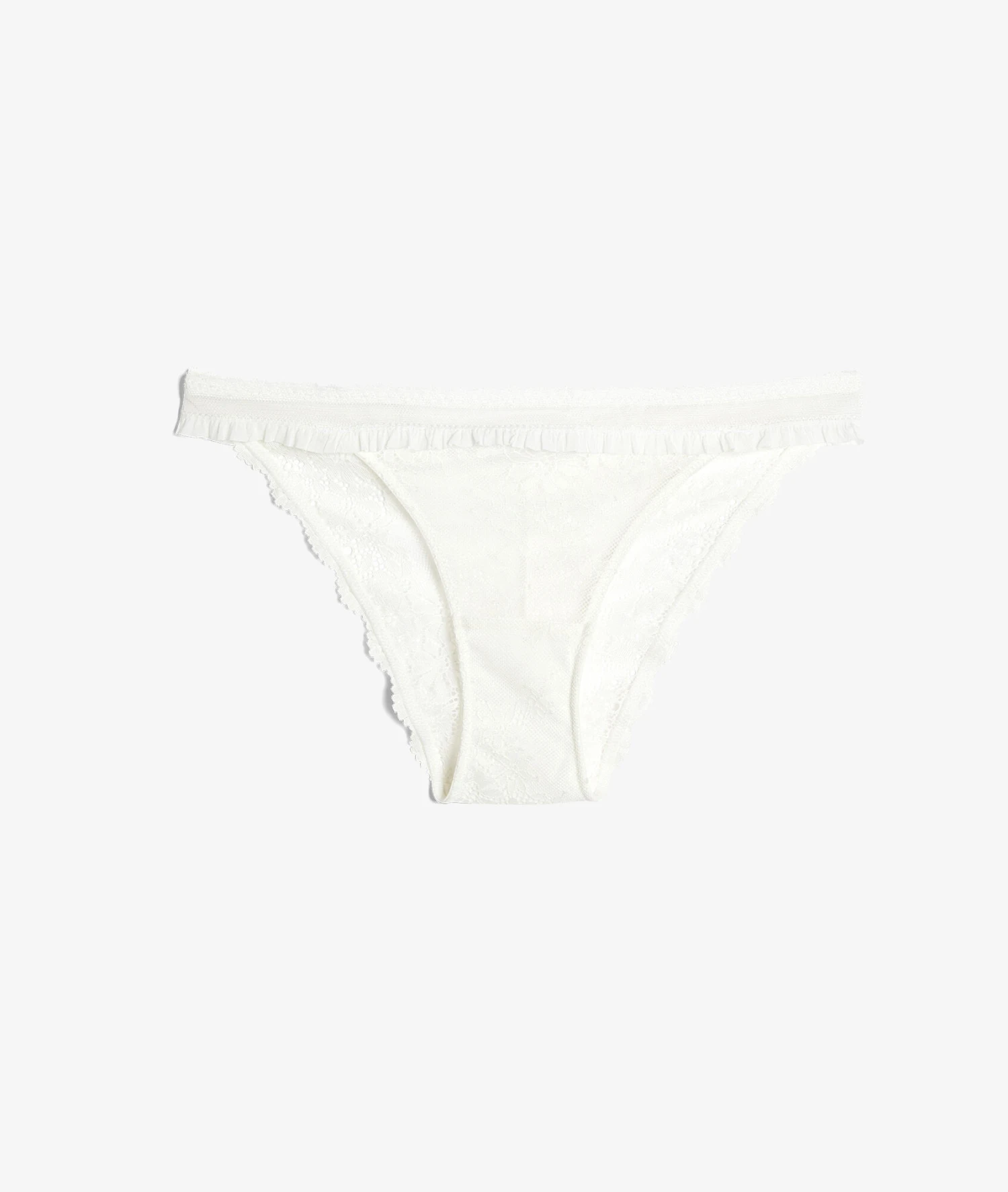 Spitzen-Bikiniunterteil in Ecru – Eleganter Damen Slip mit hohem Komfort 5 Spitzen-Bikiniunterteil in Ecru – Eleganter Damen Slip mit hohem Komfort – Bild 5