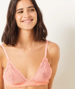 Soutien-gorge N.8 - Le Triangle Sans Armatures ROSE BONBON 5 Soutien-gorge N.8 - Le Triangle Sans Armatures ROSE BONBON -Etam Verkäufe 654108671 6