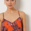 Kleid Mit Print Und Trägern ORANGE -Etam Verkäufe 654120018 x