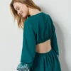 Robe Longue Dos Nu VERT