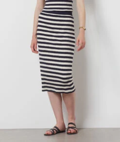 Jupe Longue Côtelé NOIR -Etam Verkäufe 654141080 6