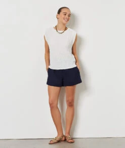 Short Taille Haute MARINE 7 Short Taille Haute MARINE -Etam Verkäufe 654141525 6