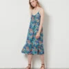Robe Longue Imprimée BLEU -Etam Verkäufe 654145836 x
