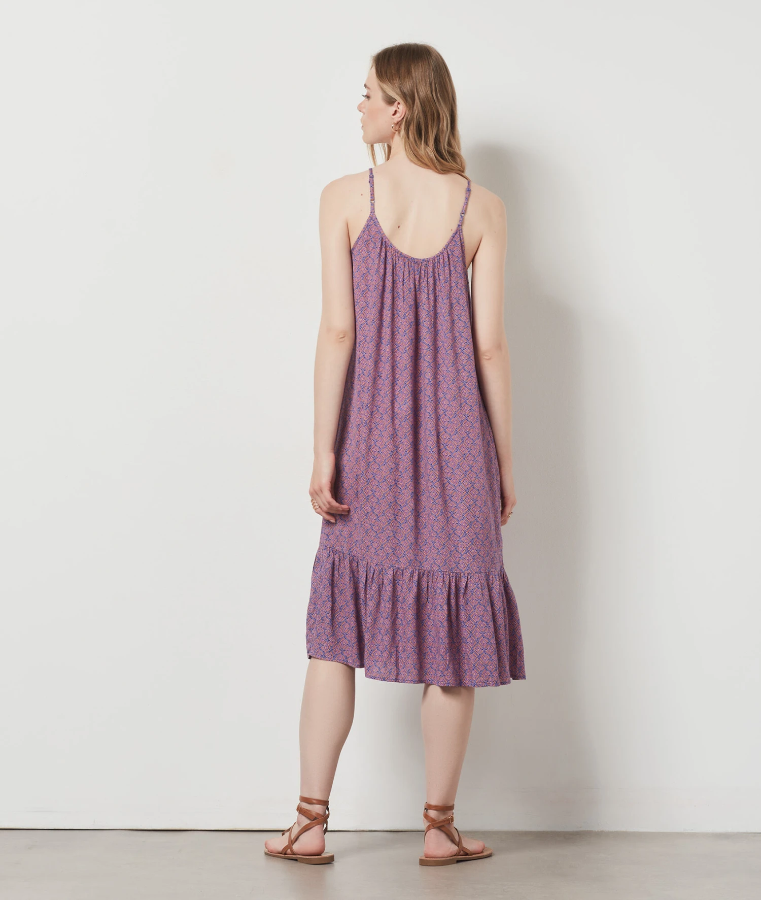 Robe Longue Imprimée IMP FOND MARINE 2 Robe Longue Imprimée IMP FOND MARINE – Bild 2