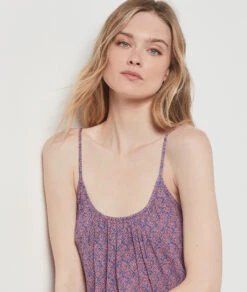 Robe Longue Imprimée IMP FOND MARINE 8 Robe Longue Imprimée IMP FOND MARINE -Etam Verkäufe 654145837 b