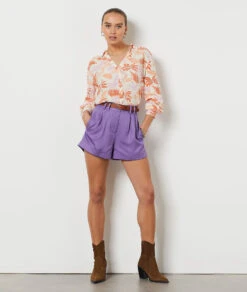 Hemdbluse Mit Print ORANGE -Etam Verkäufe 654150406 6