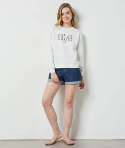 Sweat Imprimé ECRU -Etam Verkäufe 654150880 6