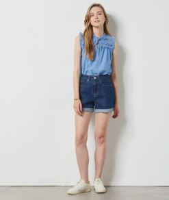 Débardeur 100% Coton BLEU -Etam Verkäufe 654151022 6