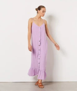 Robe Longue MAUVE -Etam Verkäufe 654152211 6