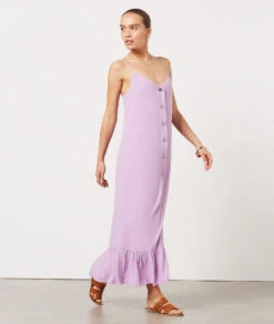 Robe Longue MAUVE