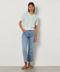 Gilet Manches Courtes BLEU -Etam Verkäufe 654153832 6