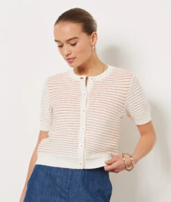 Weste Mit Kurzen Ärmeln ORANGE -Etam Verkäufe 654153863 b