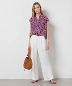 Hemd Mit Kurzen Ärmeln BRAUN -Etam Verkäufe 654156487 c