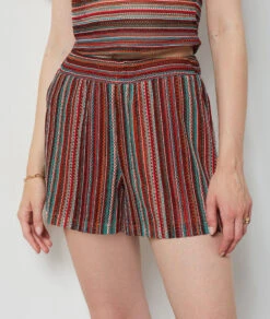 Short En Maille Ajourée MARRON -Etam Verkäufe 654165790 6