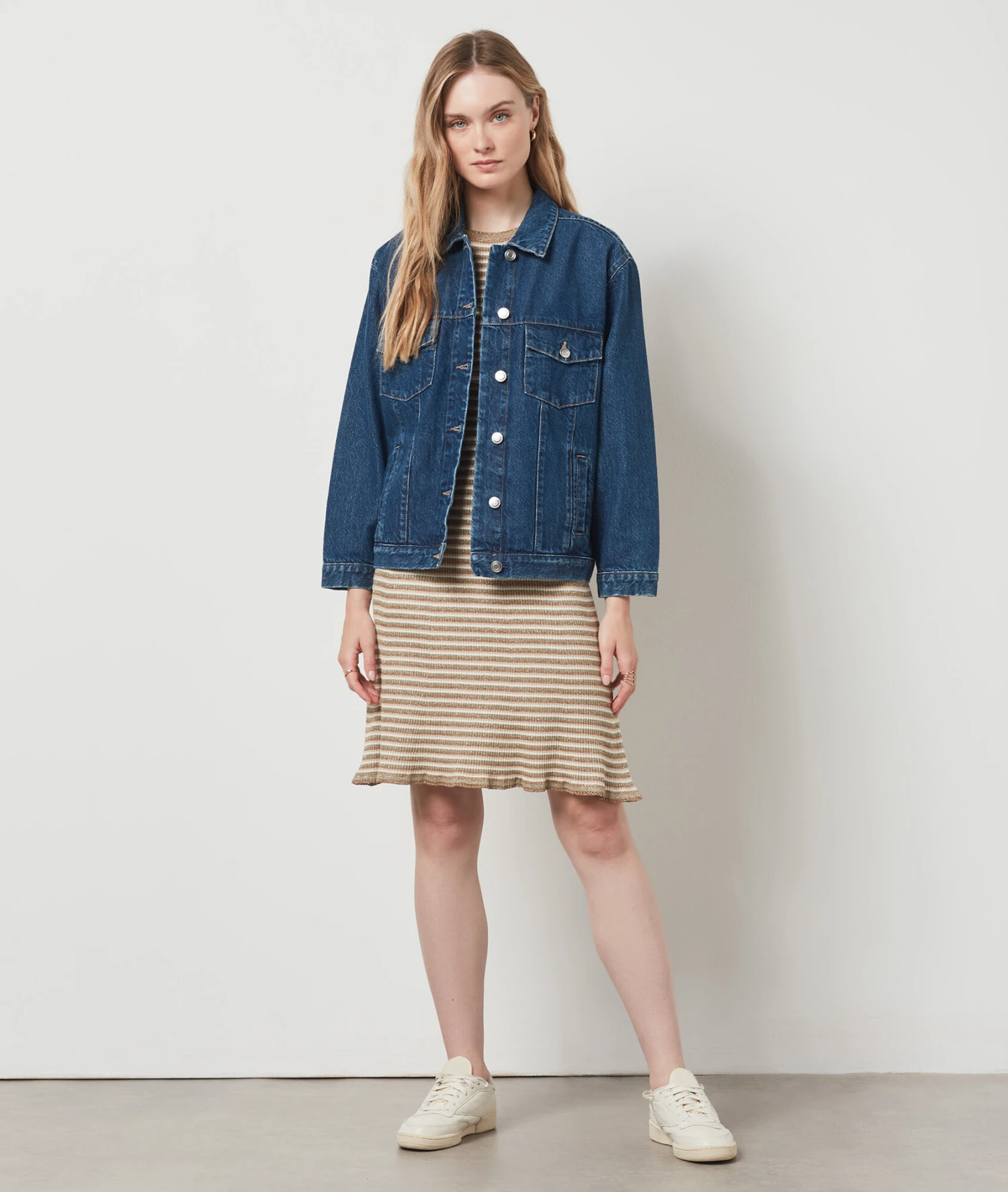 Robe Longue à Rayures ANIS 3 Robe Longue à Rayures ANIS – Bild 3