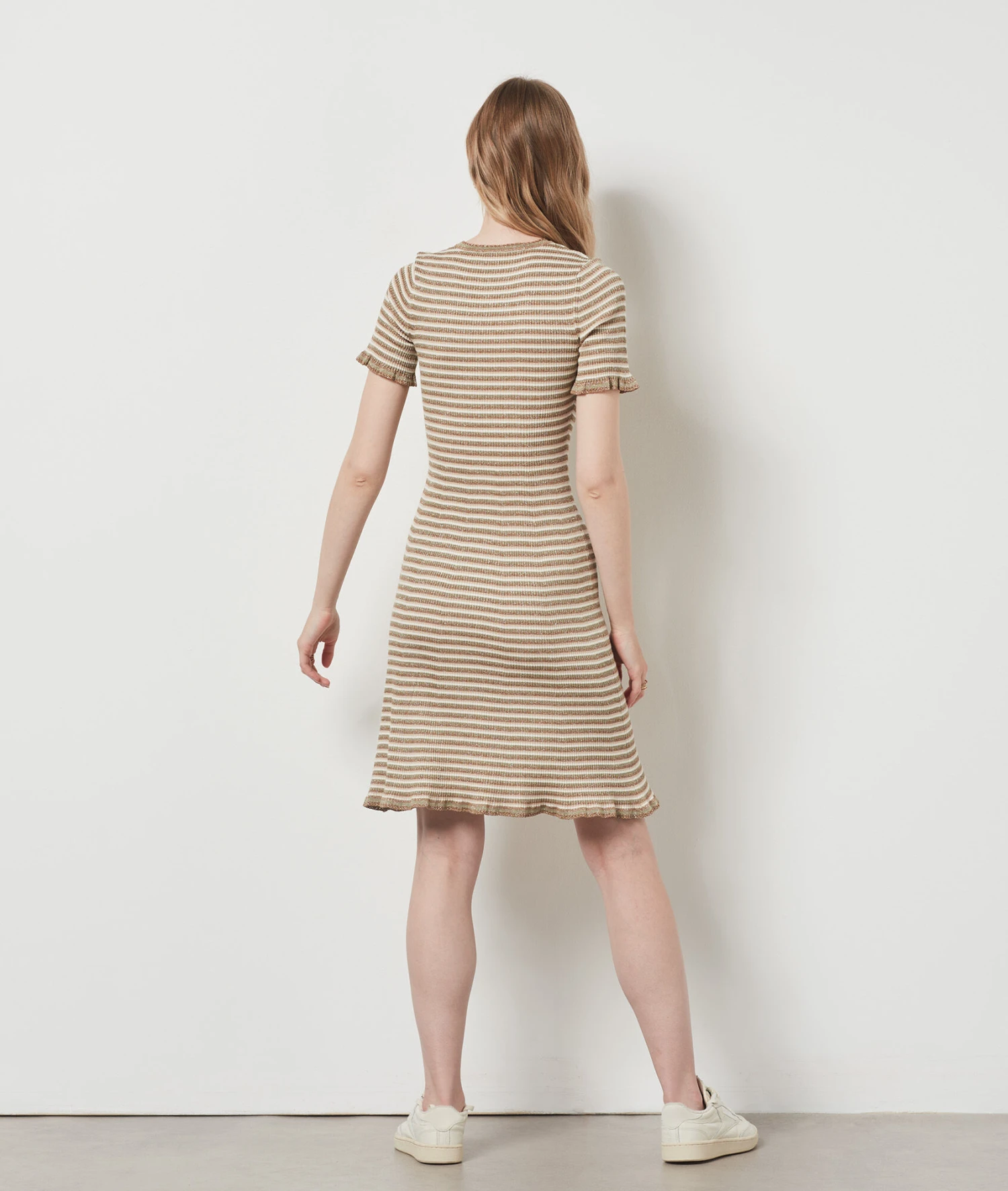 Robe Longue à Rayures ANIS 2 Robe Longue à Rayures ANIS – Bild 2