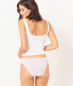 Soft Lila Bloomer Panty - Comfortable & Breathable Slip -Etam Verkäufe 654172407 a