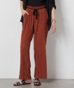 Fließende, Weit Geschnittene Hose BRAUN 7 Fließende, Weit Geschnittene Hose BRAUN -Etam Verkäufe 654184087 6