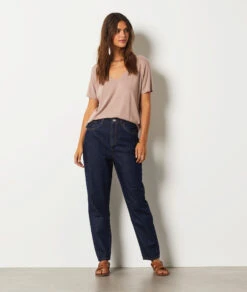 Jean Coupe Droite 100% Coton JEAN DENIM -Etam Verkäufe 654191234 6