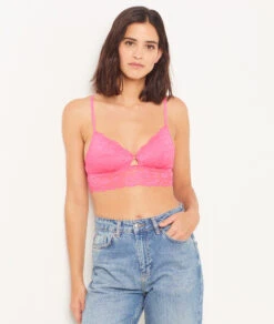 SWEET Bustier Aus Spitze FUCHSIA -Etam Verkäufe 654196272 6