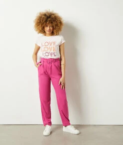 T-Shirt Mit Print „Love“ BLUSH -Etam Verkäufe 654210894 6