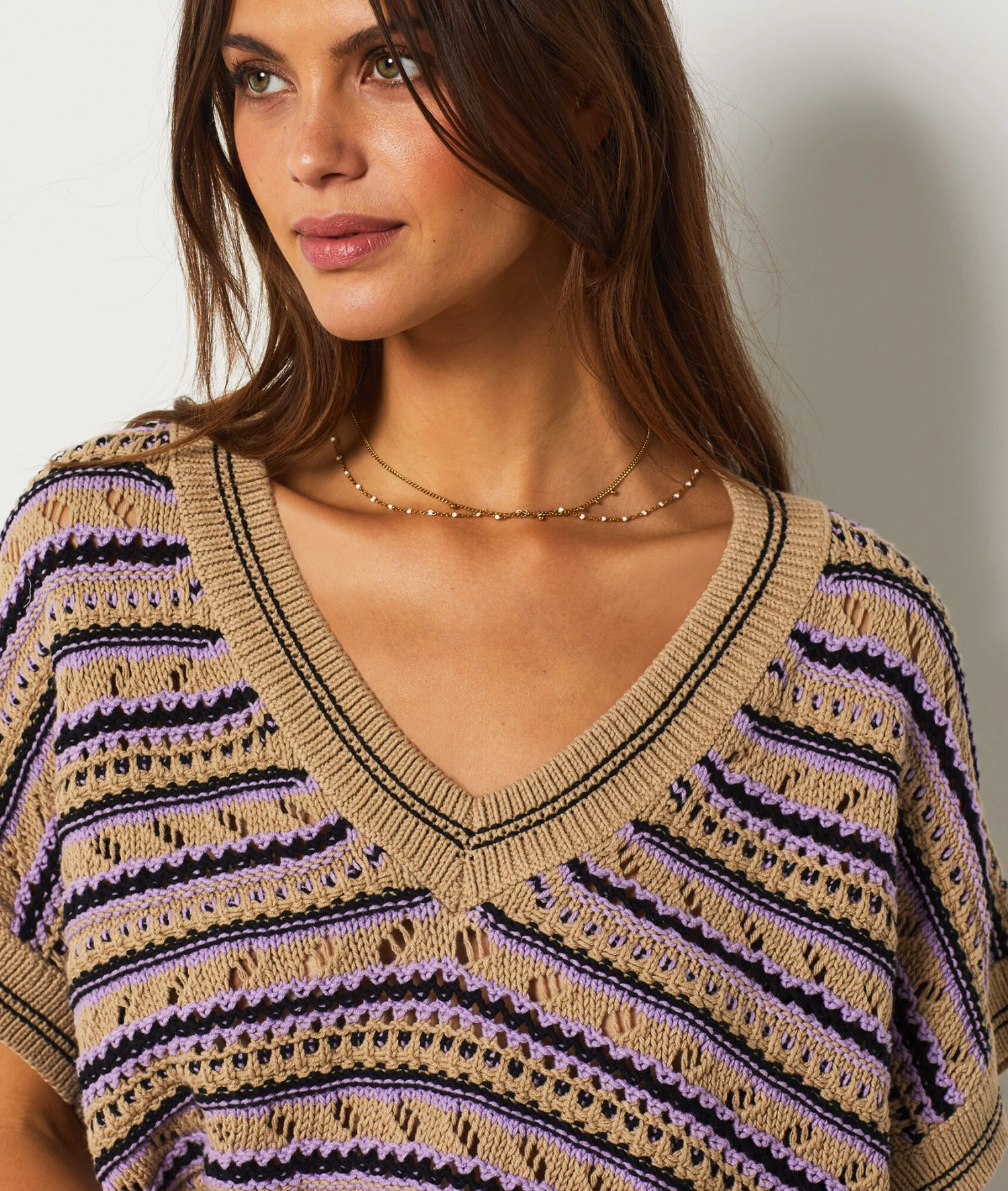 Pull En Maille MULTICOLORE 1 Pull En Maille MULTICOLORE