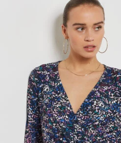 Kurzes Kleid Mit Print MARINEBLAU -Etam Verkäufe 654218468 b