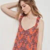 Robe Imprimée ORANGE -Etam Verkäufe 654223469 x